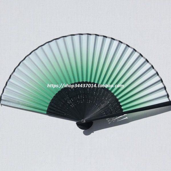 多款可选 草绿 玫红 银灰 单色纯色渐变色扇子 工艺折扇 空白扇面,淘宝优惠券,粉丝福利购,淘宝优惠卷