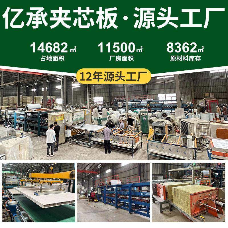 机制50mm复合墙体保温净化彩钢板隔墙无尘车间隔热泡沫夹芯板,淘宝优惠券,粉丝福利购,淘宝优惠卷