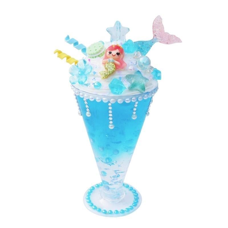 儿童diy奶油胶手工制作材料包真甜品杯冰淇淋杯萌萌杯女孩玩具,淘宝优惠券,粉丝福利购,淘宝优惠卷