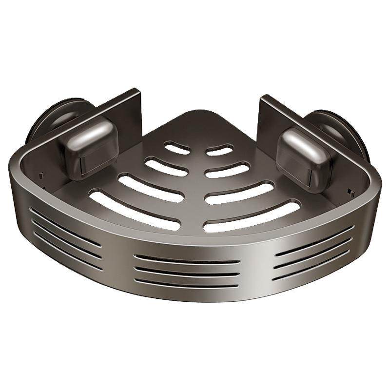 吸盘置物架卫生间壁挂免打孔浴室洗漱台转角用品收纳架拐角三角架,淘宝优惠券,粉丝福利购,淘宝优惠卷