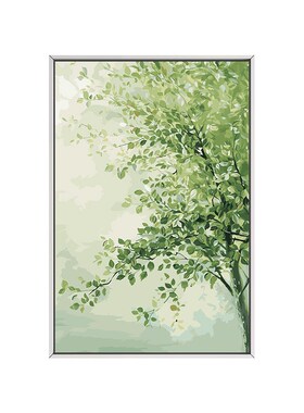 diy数字油彩画2024新款手工填色肌理画手绘填充丙烯画高级装饰画