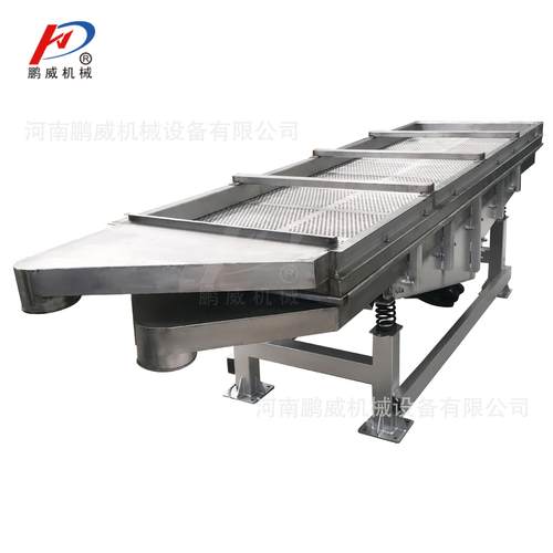 大型可拆卸不锈钢直线振动筛食品药品大小颗粒分级振动筛分设备 - 图1