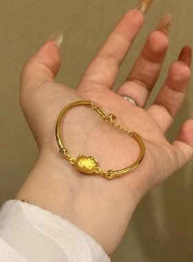 在逃公主蝴蝶手链新中式复古