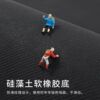 Special absorbent floor mat for kitchen, oil-absorbing, non-slip, full-cover carpet, Dins wind, stain-resistant, entrance door, moisture-proof mat