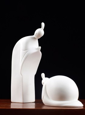 威弗列德教师节毕业送老师陶瓷礼品白瓷授业解惑人物桌面家居摆件