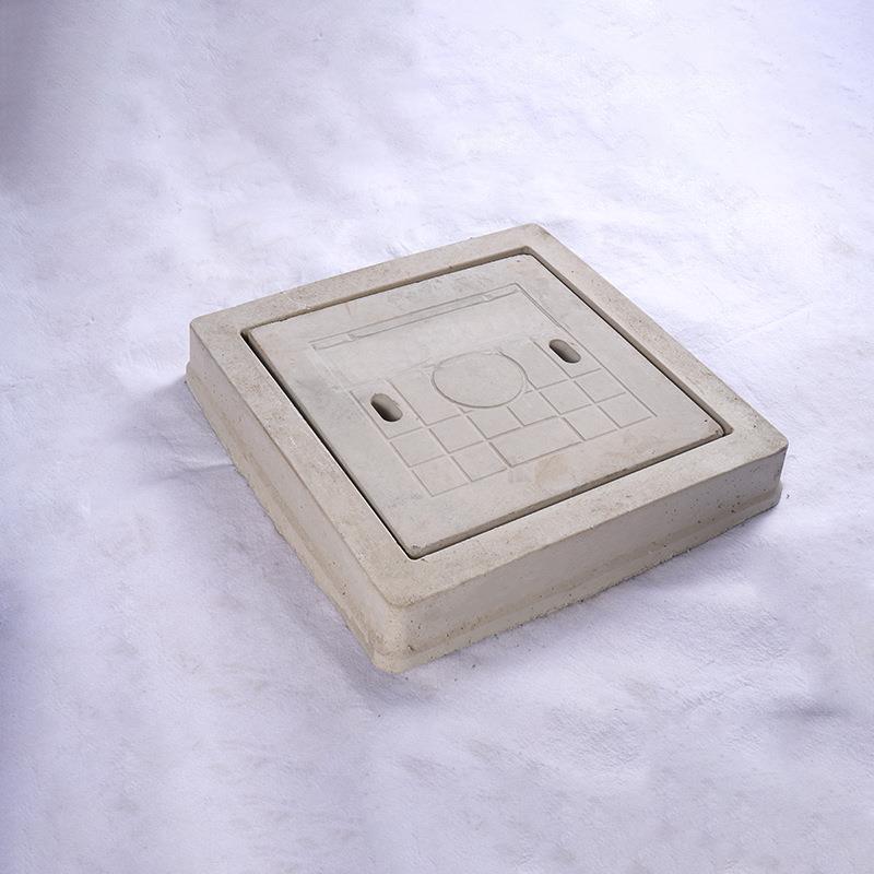 水泥井盖板普通型源头厂400X400钢纤维地沟排水下水道混凝土盖板 - 图2