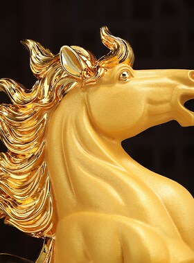 马到成功马摆件招财客厅办公室桌面酒柜装饰品送领导乔迁开业礼物