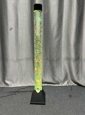 亚克力卧室新居墙摆件气泡水族婚庆路引水柱管室内形象装饰客厅