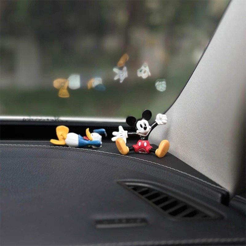 可爱米奇治愈系车内饰品摆件汽车用品女生2024新款解压中控台车载,淘宝优惠券,粉丝福利购,淘宝优惠卷