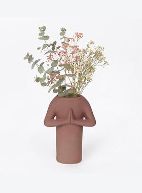 EDITOR01西班牙Doiy Namaste保佑花瓶陶土花器平安创意摆件礼品