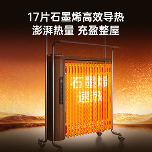 先锋(SINGFUN)油汀取暖器电热油汀电暖器龙鳞片家用大型3000W全屋