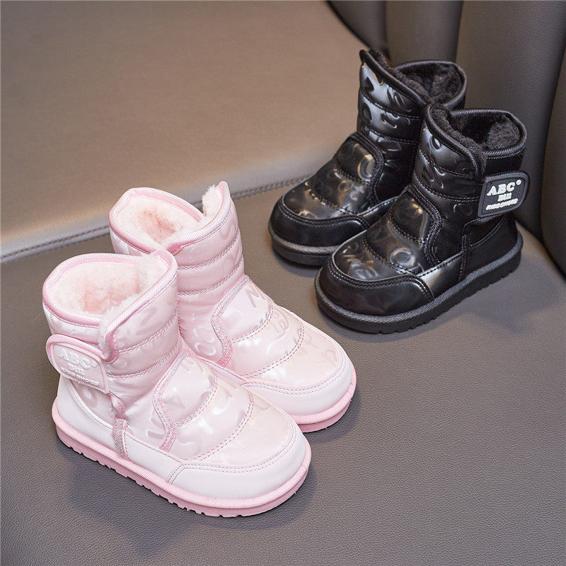 联名款儿童雪地靴女童靴子冬季保暖加厚绒棉鞋宝宝冬靴防滑雪地棉,淘宝优惠券,粉丝福利购,淘宝优惠卷