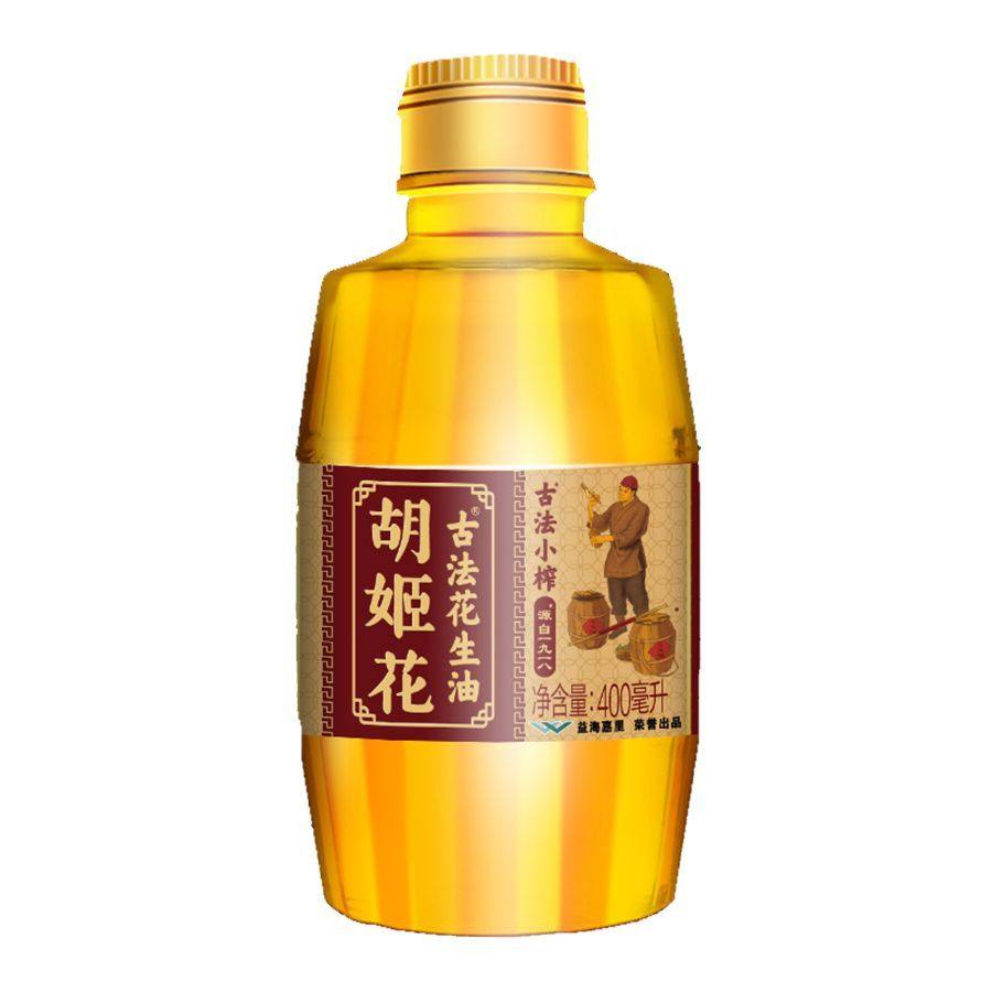 胡姬花古法小榨花生油400ml小瓶装宿舍家用食用油压榨一级植物油,淘宝优惠券,粉丝福利购,淘宝优惠卷