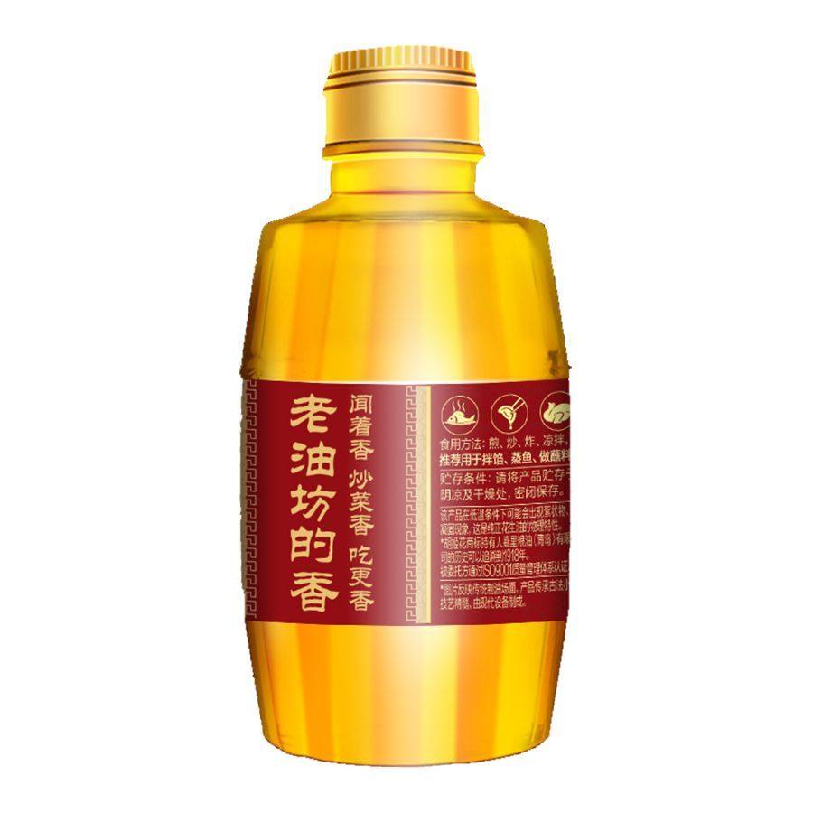 胡姬花古法小榨花生油400ml小瓶装宿舍家用食用油压榨一级植物油,淘宝优惠券,粉丝福利购,淘宝优惠卷