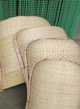 手工簸箕柳编藤编竹编p农用家用大小挂件装饰单个扫除簸箕笸箩筐