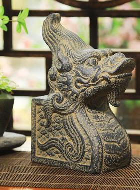 室内仿古马摆件客厅书房电视柜桌面新中式装饰创意工艺招财礼品