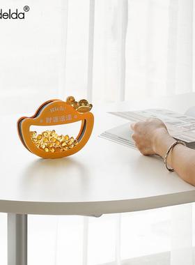 Mandelda马上有钱创意摆件客厅电视柜玄关招财装饰品乔迁开业礼物