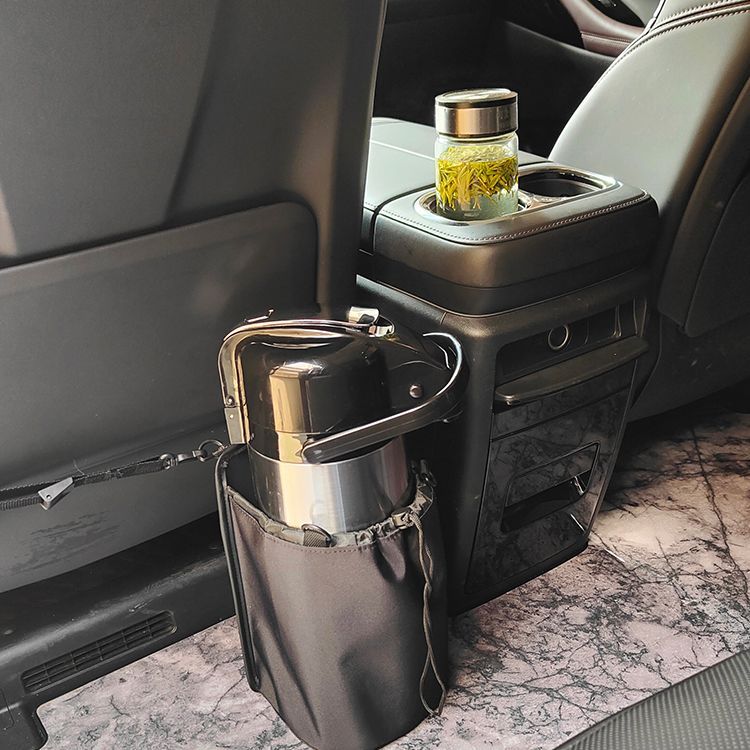 主副驾驶中控车载水暖壶架水杯固定座椅侧面保温杯架饮料储藏归类 - 图3