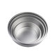 Aluminum alloy household round chiffon cake solid bottom mold baking cake mold super easy to release cake mold