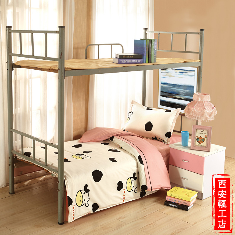 学生宿舍单人床被套床单简约三件套被子褥子枕芯0.91.2米床上用品 - 图2