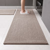 Special kitchen long floor mat, water-absorbent, anti-slip, r-oil-proof, wipeable, washable, anti-dirty floor mat, l-shaped entry door door carpet