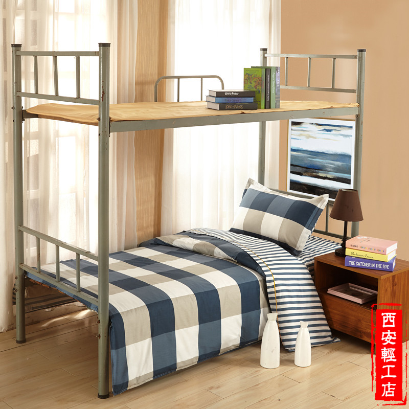 学生宿舍单人床被套床单简约三件套被子褥子枕芯0.91.2米床上用品 - 图3