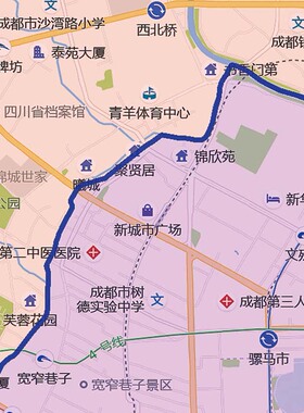 2025新款成都市城区地图办公室挂D图高清防水墙壁装饰实物推荐定