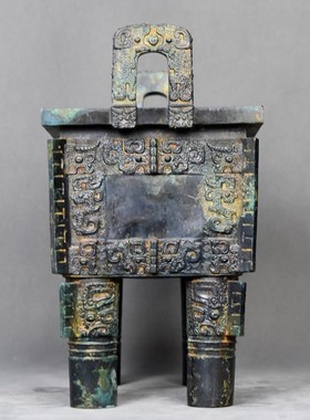 鼎摆件青铜鼎纯铜司母戊鼎龙鼎酒店大厅装饰公司乔迁店铺开业礼品