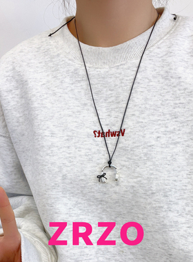 ZRZO韩版蝴蝶结耳机吊坠