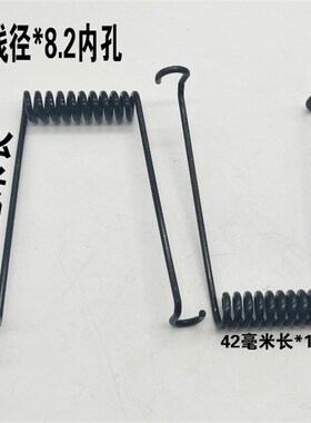 弹簧V型小扭簧钩定制304不锈钢丝双扭力夹异形地Y型长簧90度180直
