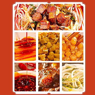 广西正宗桂林米粉六袋礼盒装免煮鲜湿米线[5元优惠券]-寻折猪