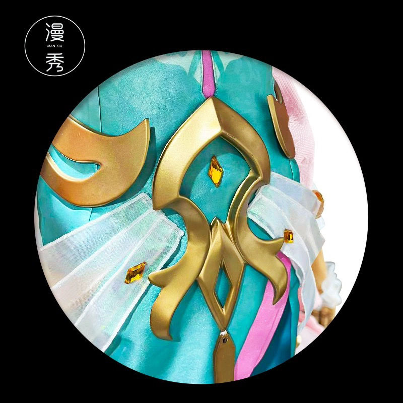 漫秀全款定制王者荣耀cos服装杨玉环原皮cosplay服装套装道具 - 图1