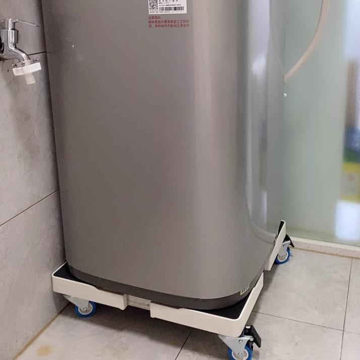 小洗衣机底座 适用海尔5公斤XQB50-B378移动滑轮支架固定加高托架 - 图2