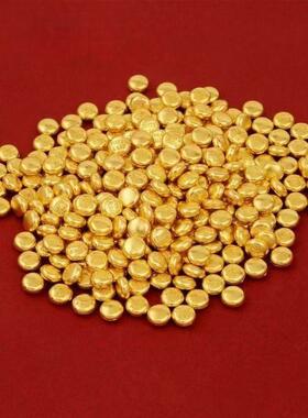 2025年新款实心合金彷真小金豆摆件聚宝盆配件装饰品开 业乔迁礼