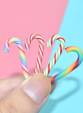 迷你圣诞节礼包小摆件微景观diy圣诞树脂饰品仿真礼物盒红色绿色