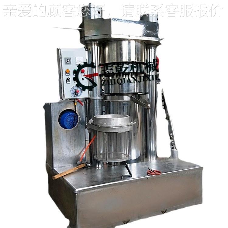 壳桃榨油核带机麻 立式液压植物压油机 JPH芝香油机 加工胡麻油机 - 图3