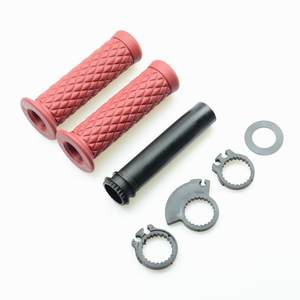 适用于小牛电动车改装手把套摩托车助力车改装复古手把胶油门把套