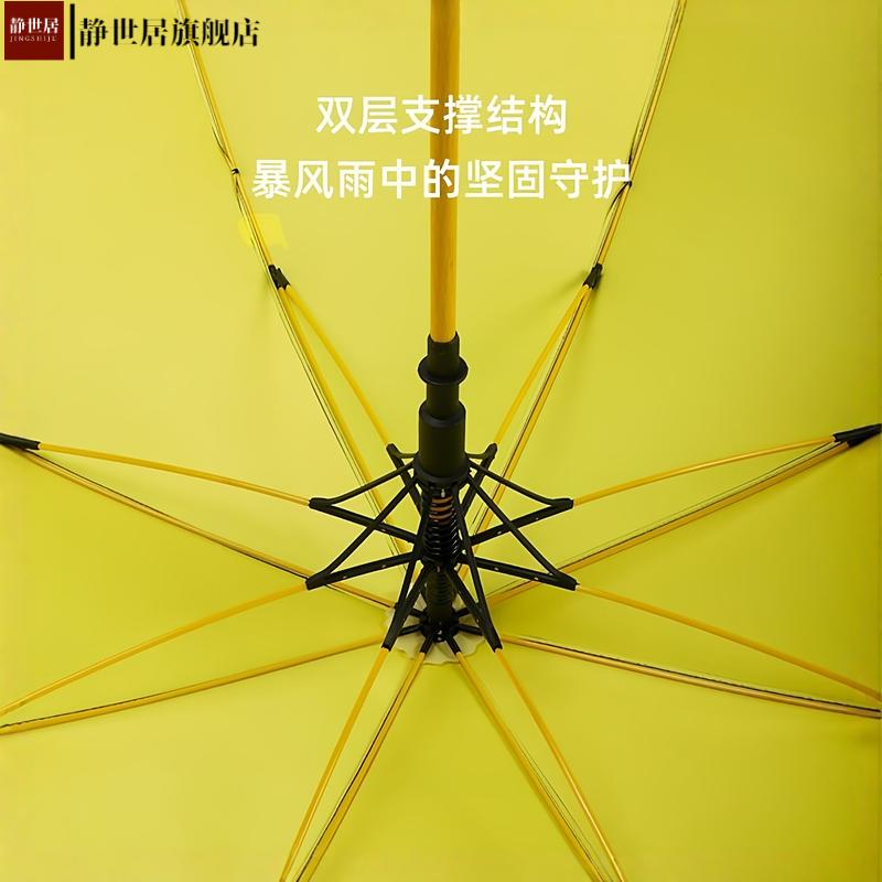 防水套高尔夫直杆雨伞双人大号商务长柄伞定制抖音爆款现货 - 图2