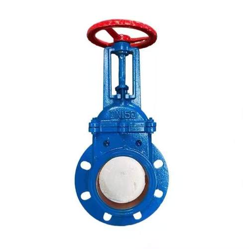 Z73X-10浆液阀对夹式浆液阀密封刀型闸阀铸铁泥浆污水矿浆插板阀 - 图0