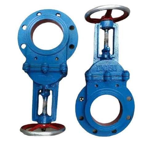 Z73X-10浆液阀对夹式浆液阀密封刀型闸阀铸铁泥浆污水矿浆插板阀 - 图1