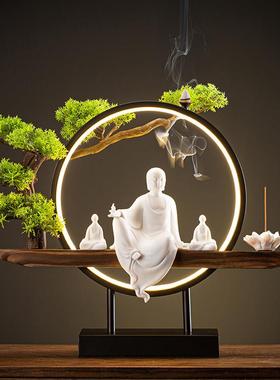 陶瓷释迦摩尼神像家居灯摆件装饰如来佛祖地藏王菩萨像观世音佛像