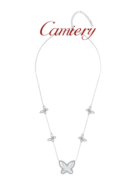 项链女款2026新款蝴蝶项链