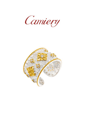 布契拉丝戒指女小众设计轻奢高级