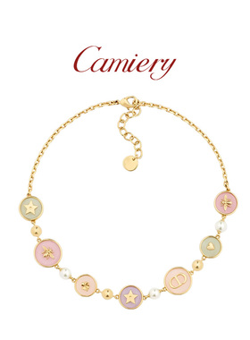 CAMIERY【时尚爆款】多巴胺手链项链 轻奢百搭简约小众ins风 保色
