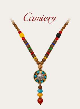 藏式吊坠项链女款高级感轻奢小众