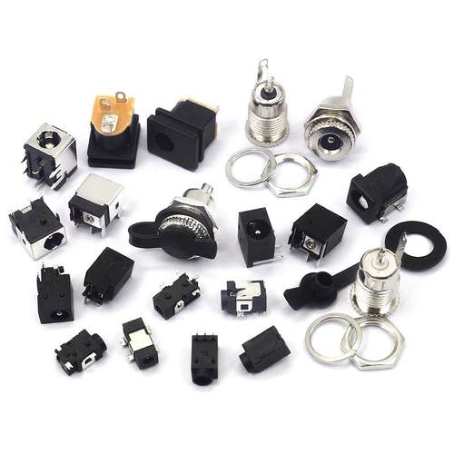 DC电源插座母座 5.5*2.1/2.5/3.5MM 099/003A/050/044/023/007B - 图0