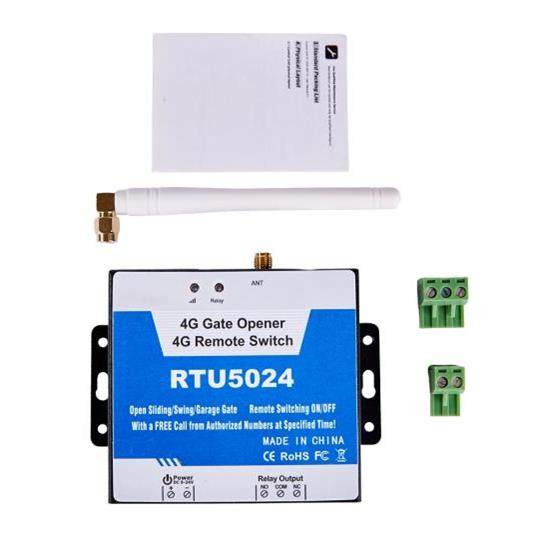 RTU5024 2G/4G手机远程wifi控制器 开门器电机控制器GSM门禁 直销