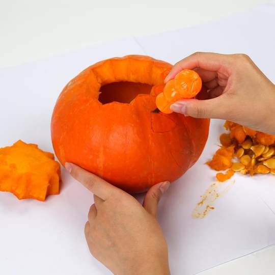 万圣节自制南瓜灯diy手工雕刻新鲜真南瓜儿童制作小南瓜材料工具