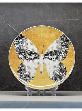 简约现代样板间北欧书柜客厅家居软装饰品相架玻璃道具摆件ZH2635