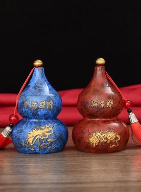 纯铜避水兽瓶子净污厕所在西北角化解招财平安水淹天门铜葫芦摆件